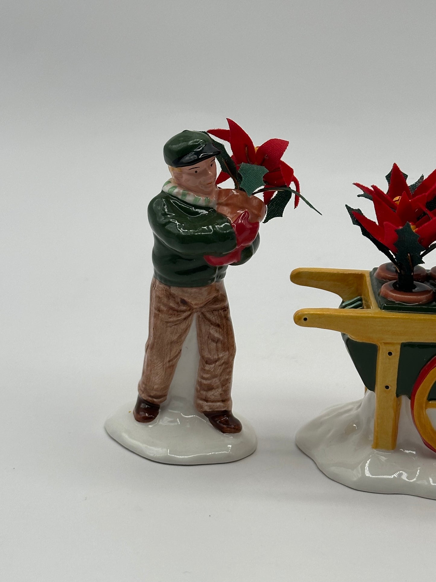 Dept 56 Original Snow Village Poinsettias For Sale