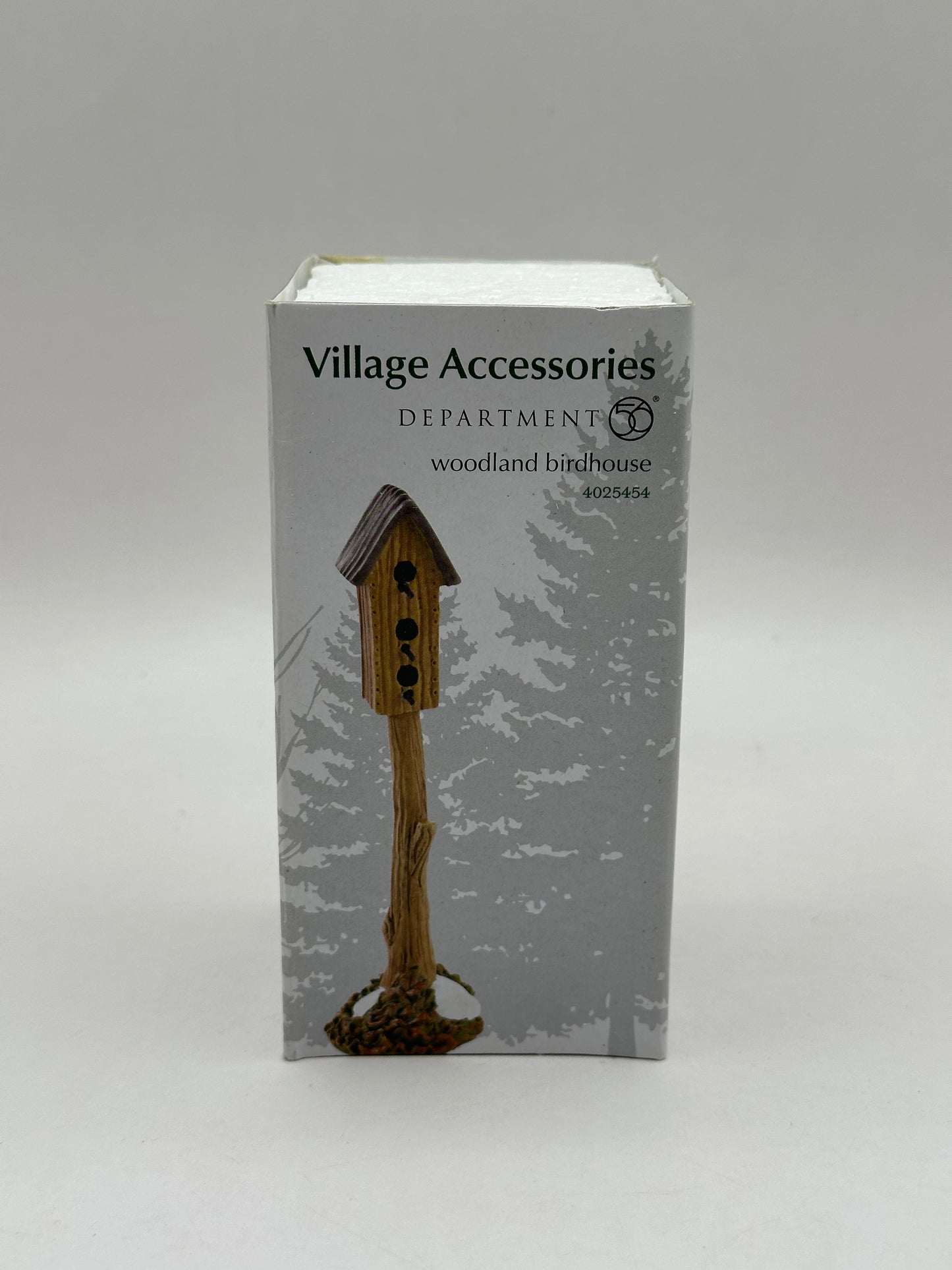 Department 56 - Woodland Birdhouse - Village Accessories