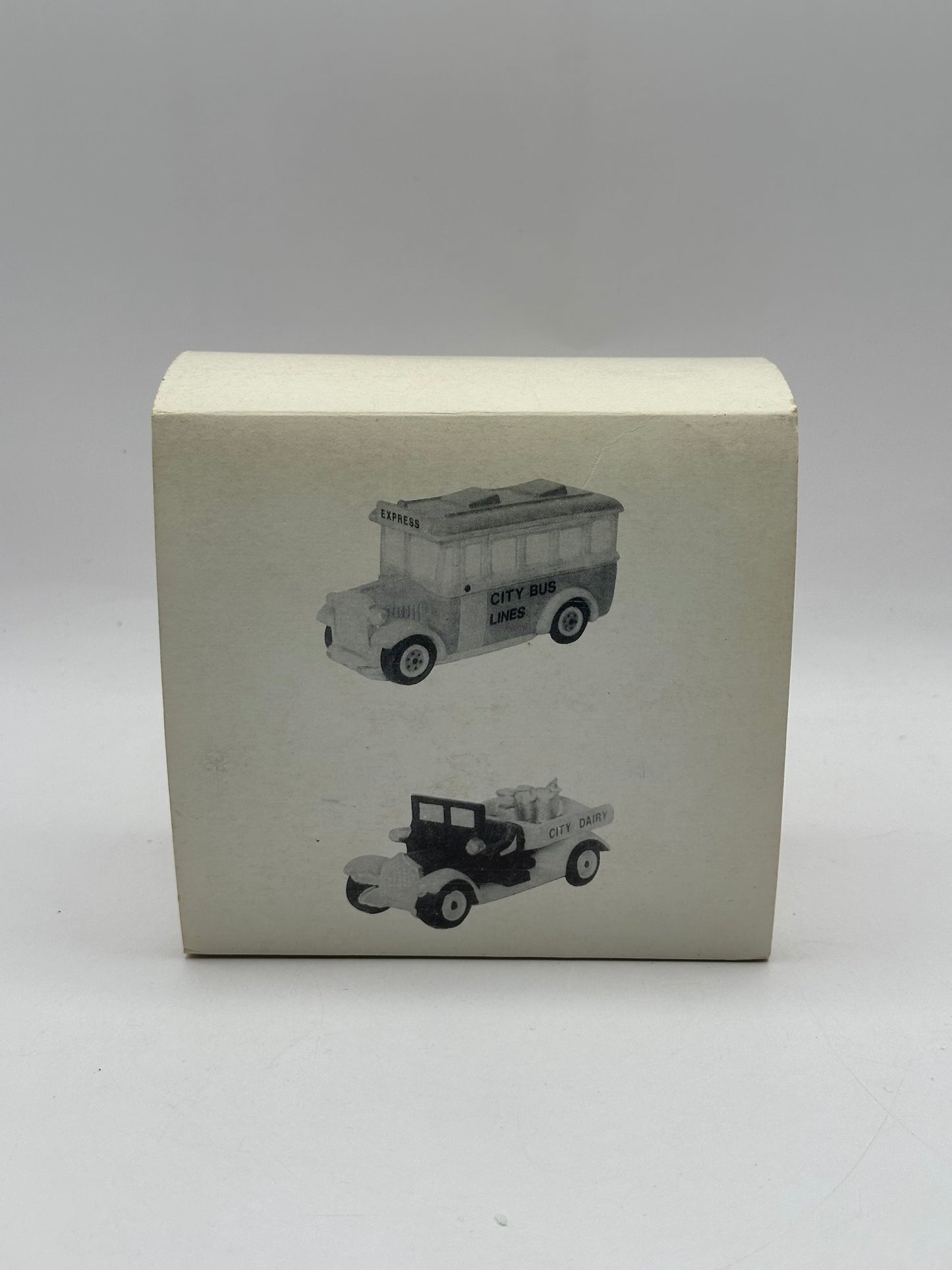 Department 56 - Transport (City Bus & Milk Truck) - Christmas in the City