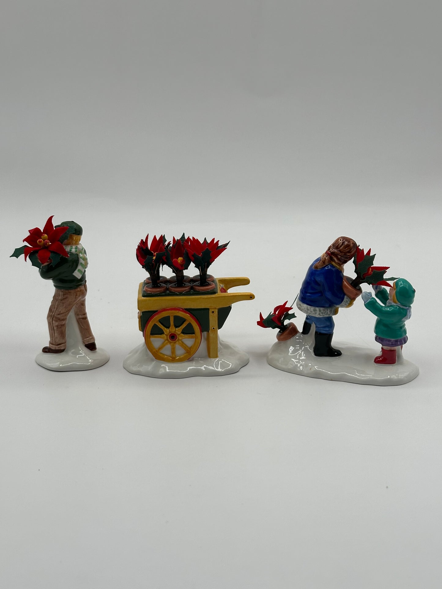 Dept 56 Original Snow Village Poinsettias For Sale