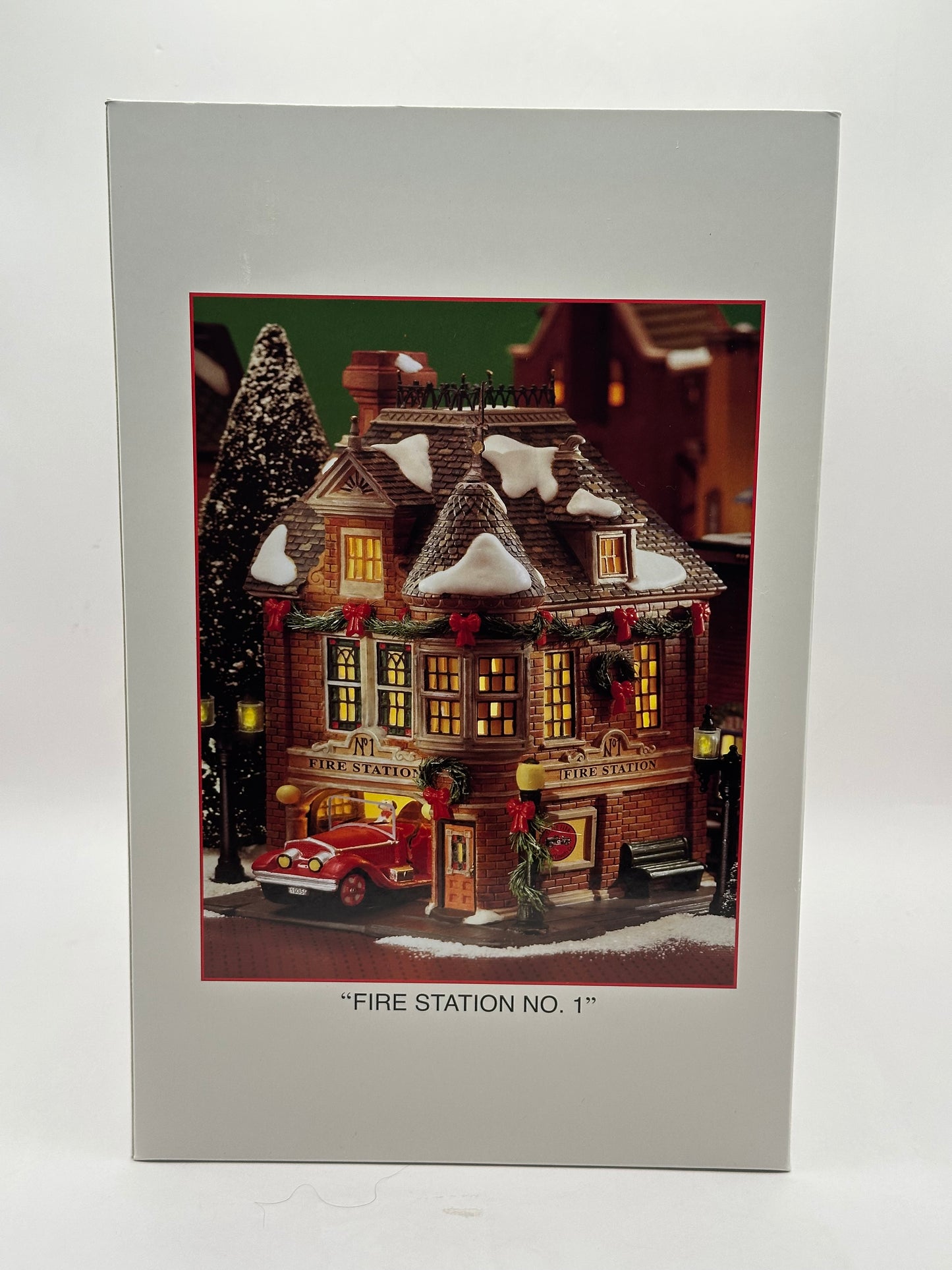 Department 56 – Main Street Memories; Fire Station No. 1  – Christmas in the City