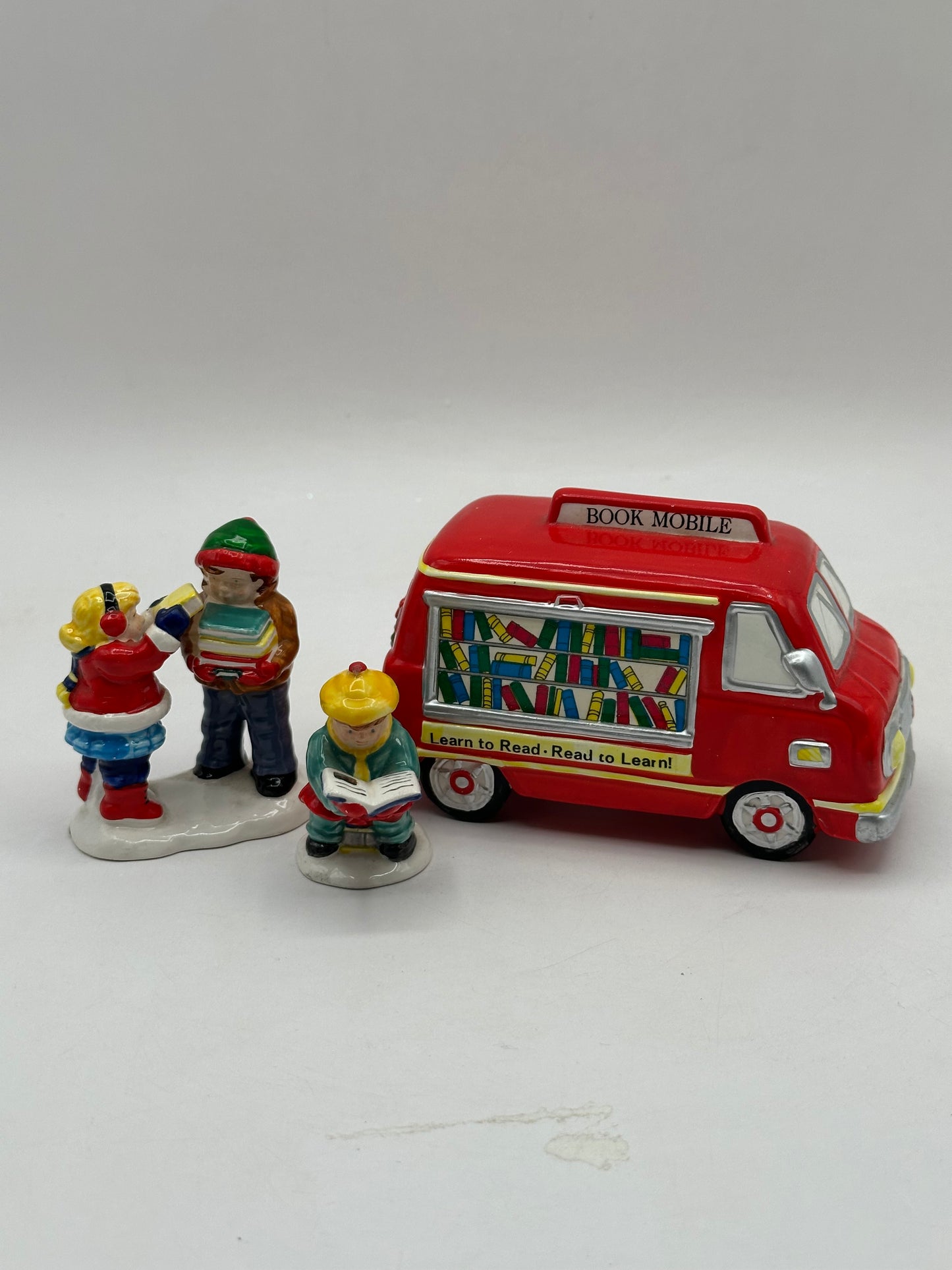 Department 56 - Check It Out Bookmobile - Original Snow Village