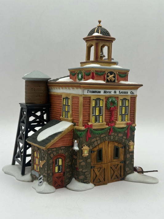 Department 56 - Franklin Hook & Ladder Co. - New England Village