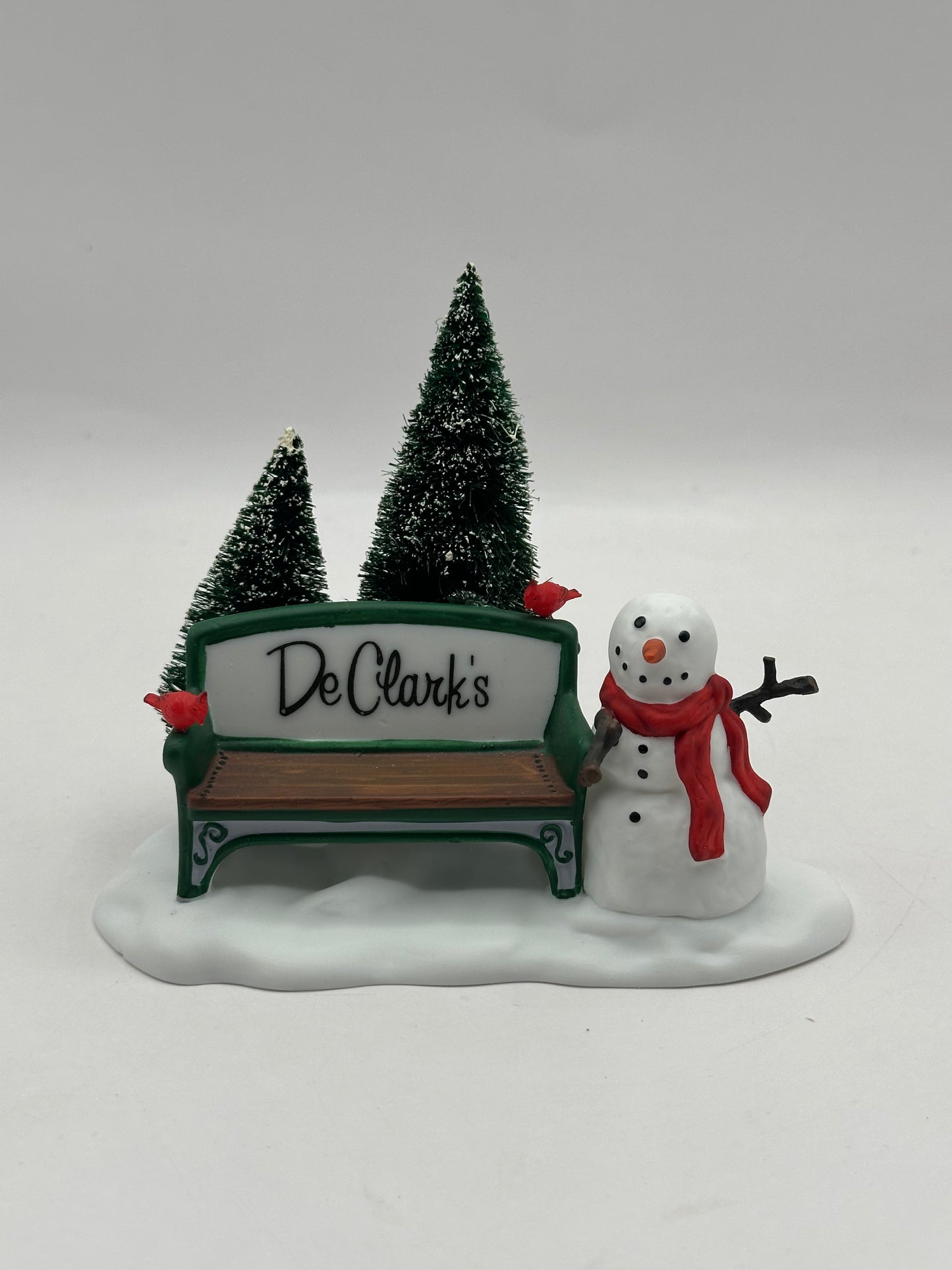 Dept 56 Village Accessories Our Own Village Park Bench