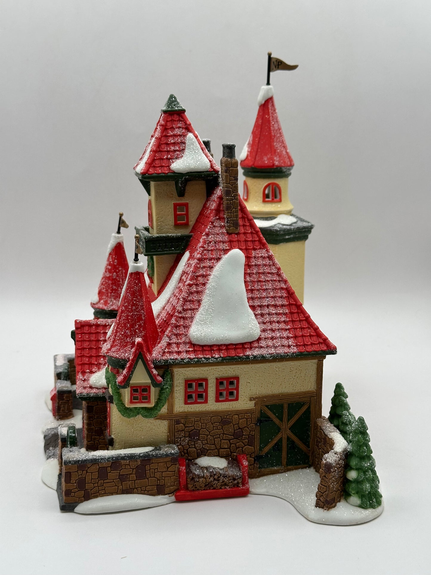Department 56 - Route 1, North Pole, Home of Santa & Mrs. Claus - North Pole Series