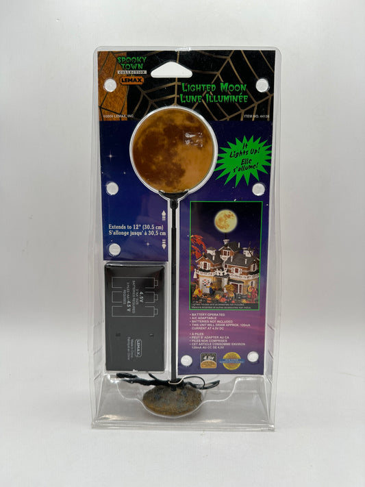 Lemax Spooky Town - Lighted Moon
