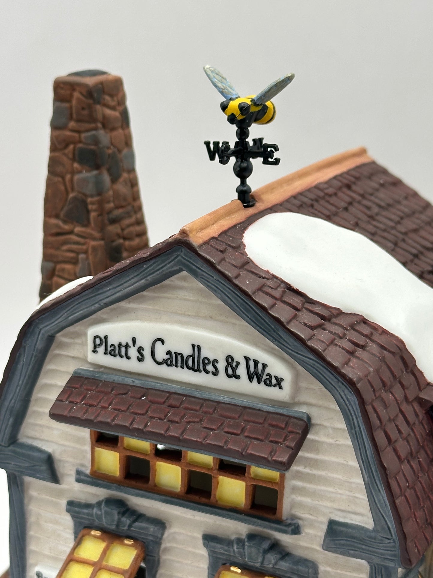 Department 56 - Platt's Candles & Wax - New England Village