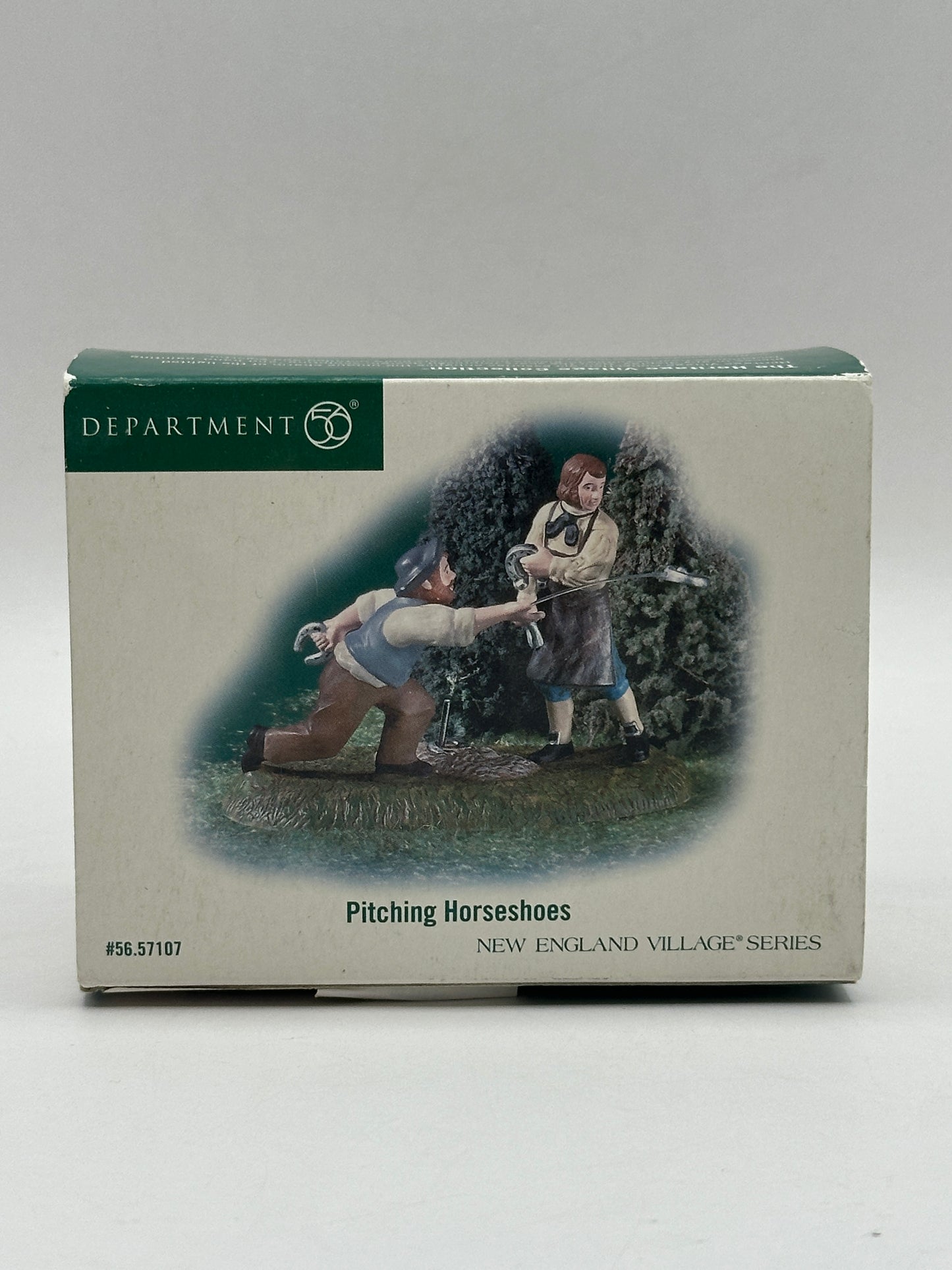 Department 56 - Pitching Horseshoes - New England Village