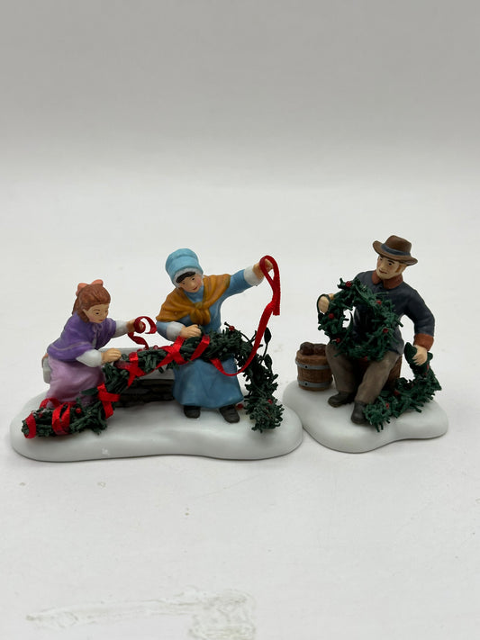 Department 56 - Decorating with Holiday Greenery - Dickens' Village