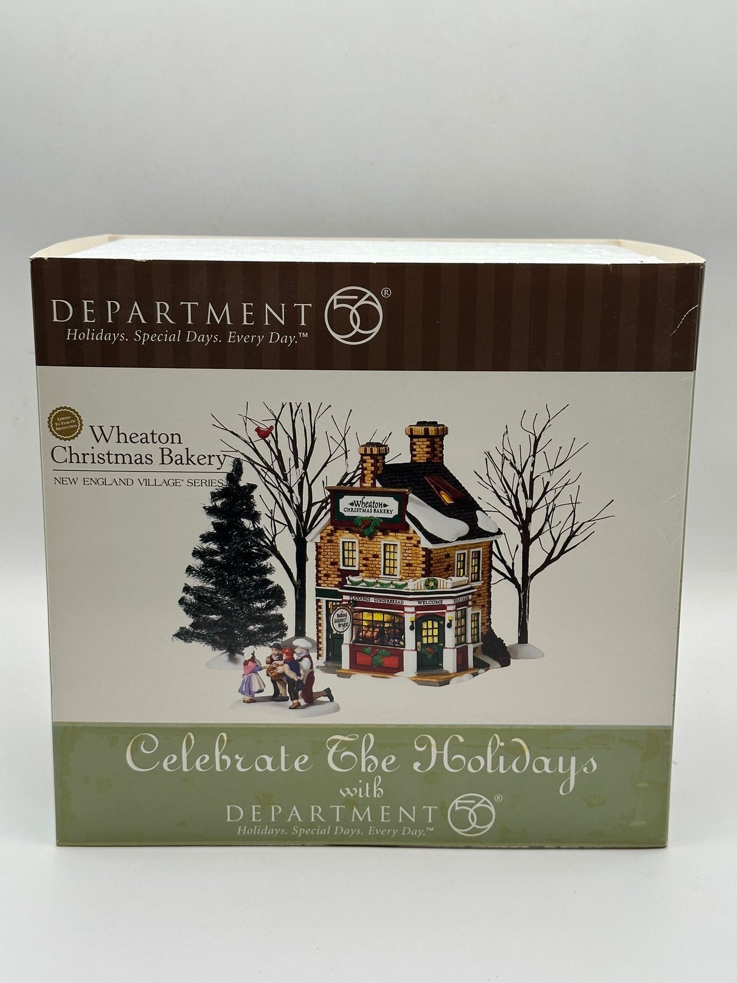 Department 56 - Wheaton Christmas Bakery - New England Village