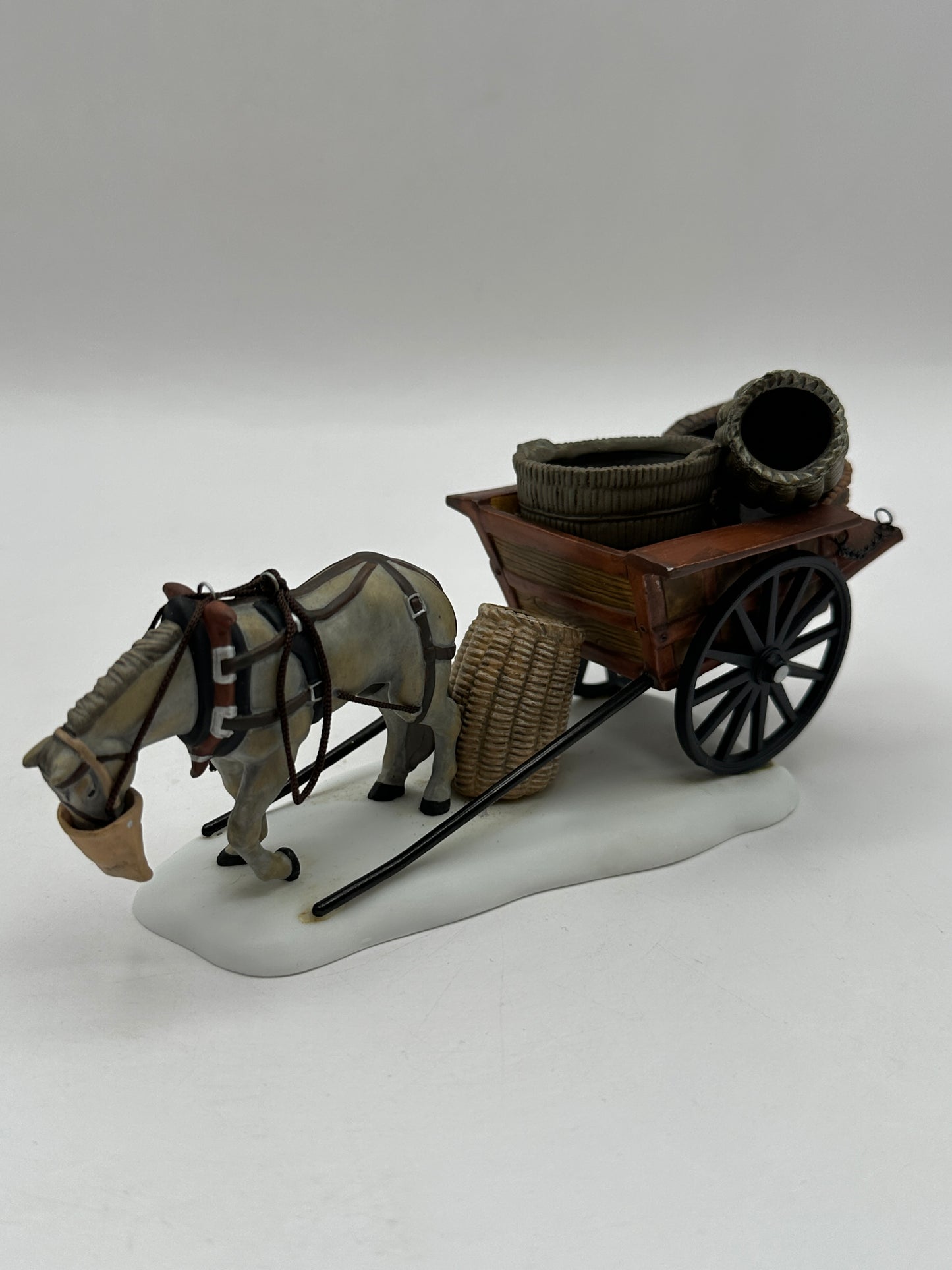 Department 56 - Horses At The Lampguard - Dickens' Village