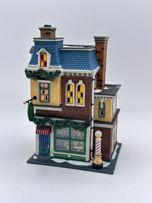 Department 56 – Midtown Barbershop – Christmas in the City