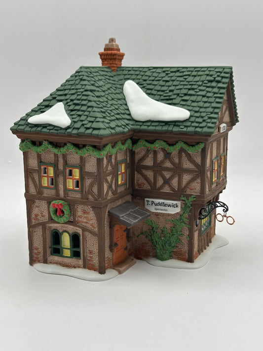 Department 56 - T. Puddlewick Spectacle Shop - Dickens’ Village