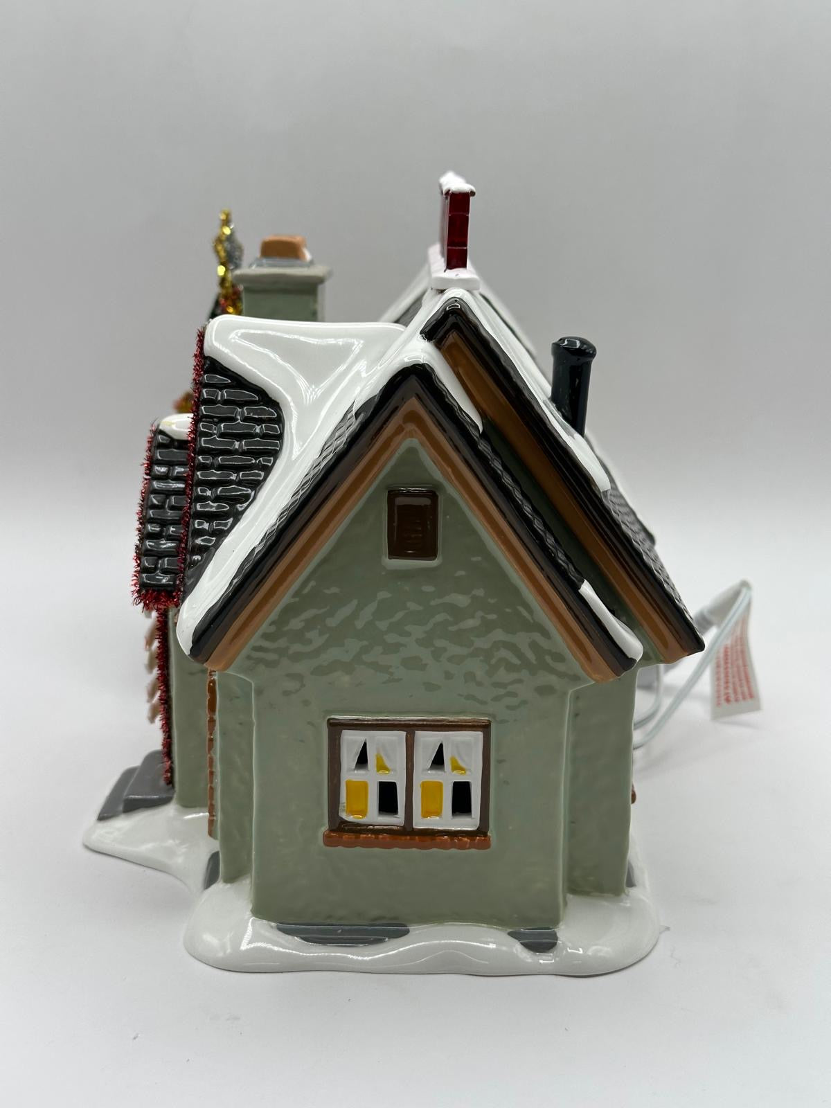 Department 56 - The North Pole House (Christmas Lane) - Original Snow Village