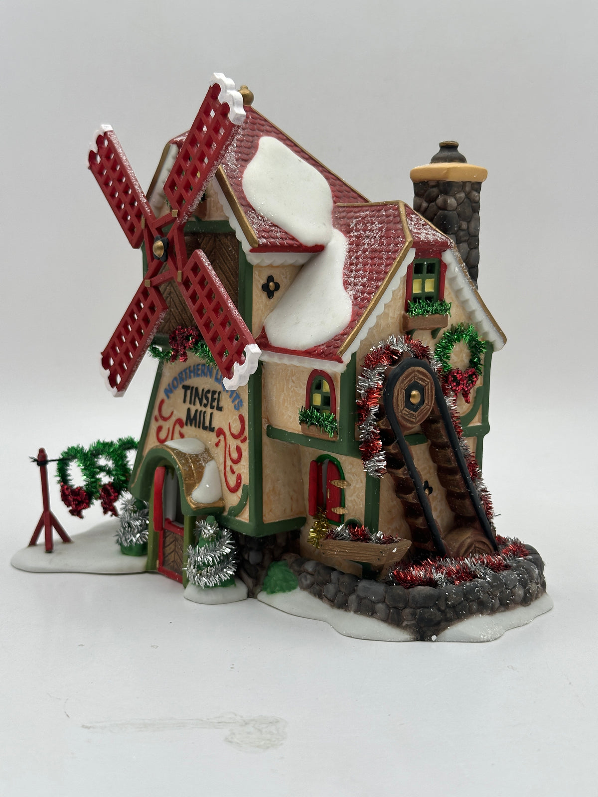 Department 56 - Northern Lights Tinsel Mill - North Pole Series