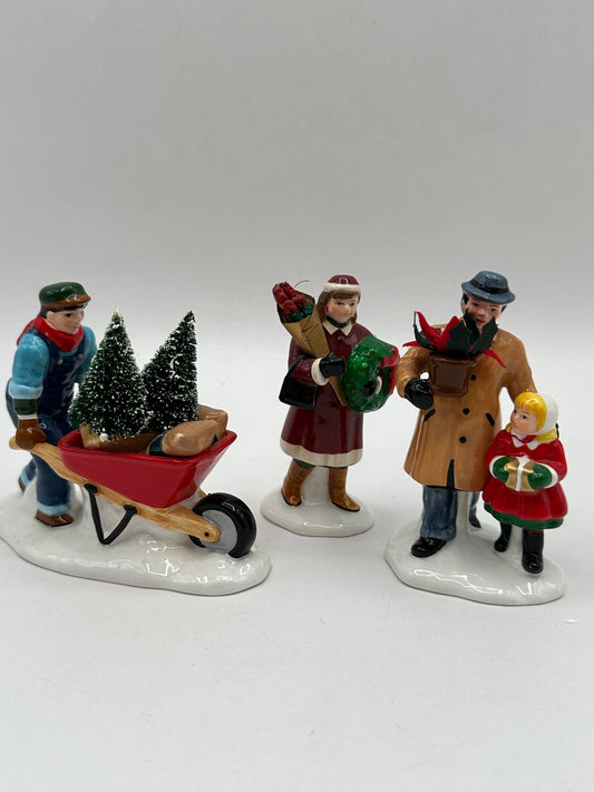 Department 56 - Christmas Visit To The Florist - Original Snow Village