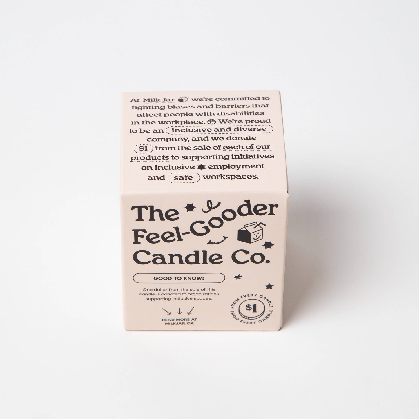 Milk Jar - Garden State - Candle