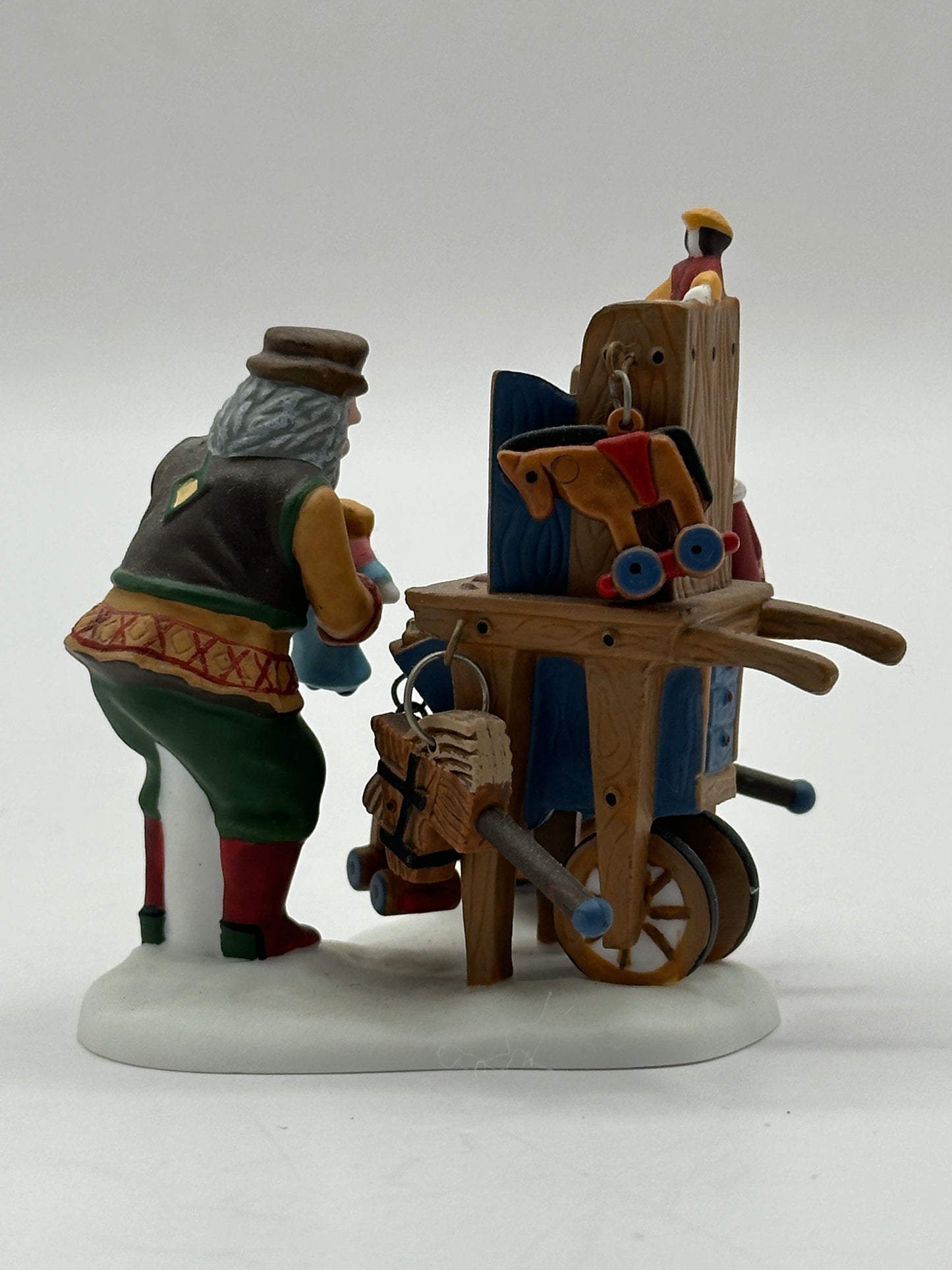 Department 56 - Christmas Bazaar...Toy Vendor & Cart - New England Village
