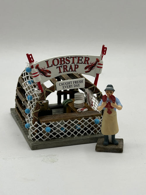 Department 56 - Lobster Trap Boardwalk Booth - Christmas in the City