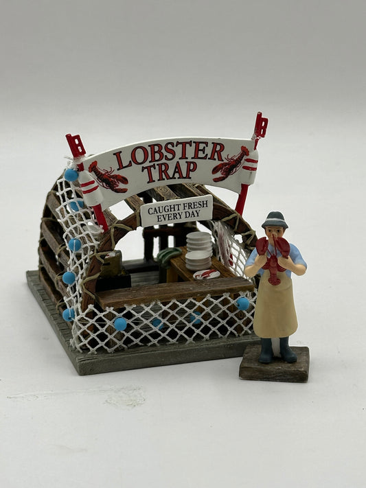 Department 56 - Lobster Trap Boardwalk Booth - Christmas in the City