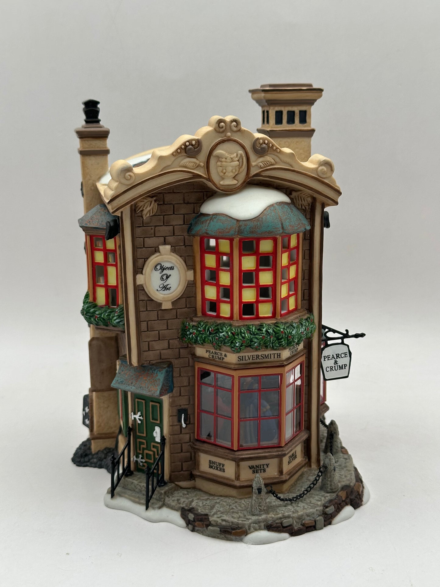 Department 56 - Pearce & Crump Silversmiths - Dickens' Village (Please Read Note)