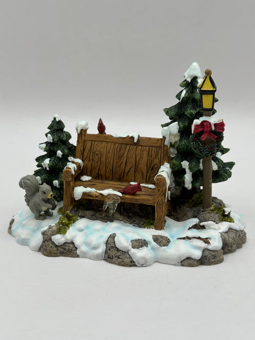 Department 56 - Mill Creek Park Bench - Village Accessories