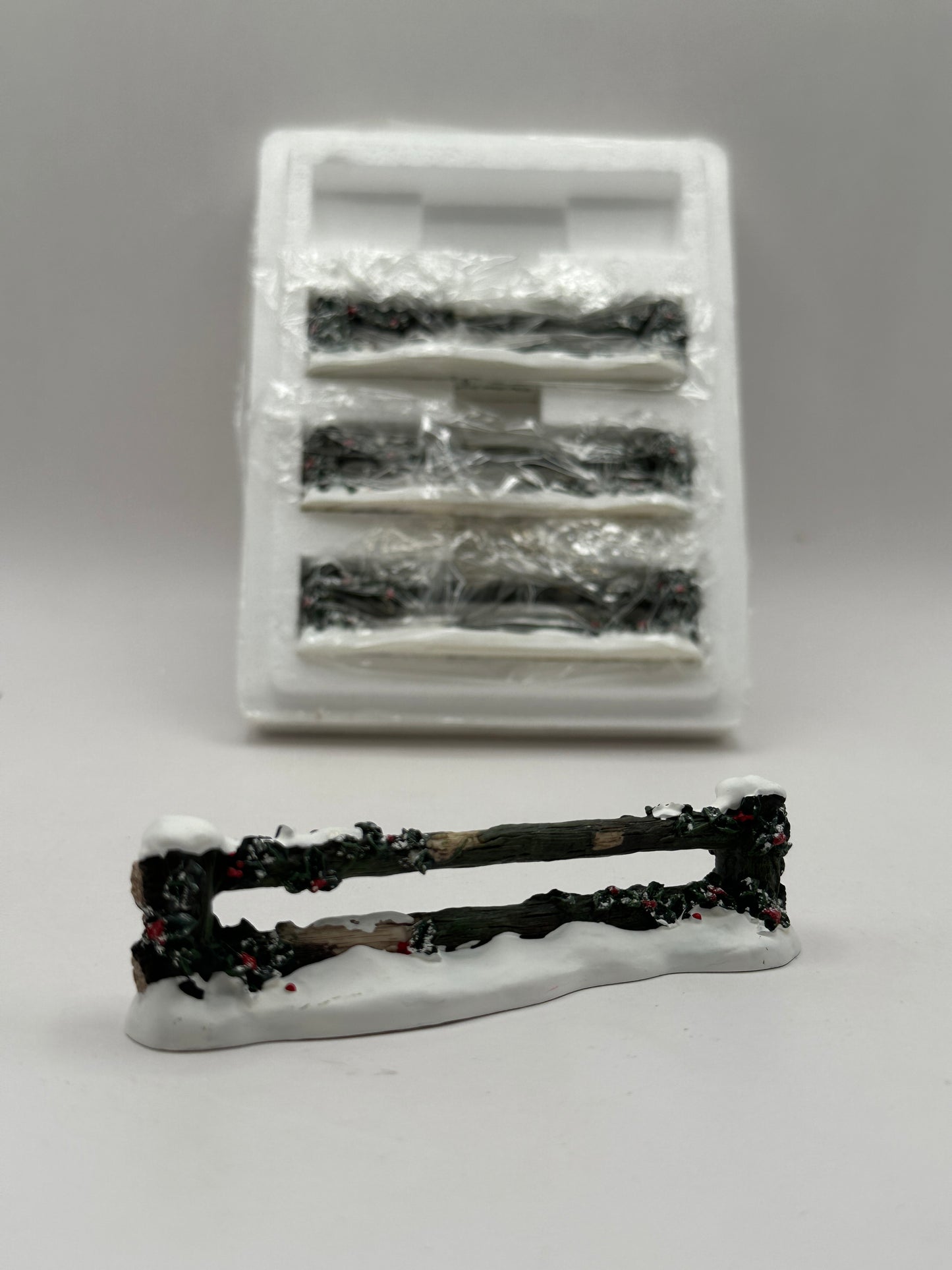 Department 56 - Holly Split Rail Fence - Village Accessories