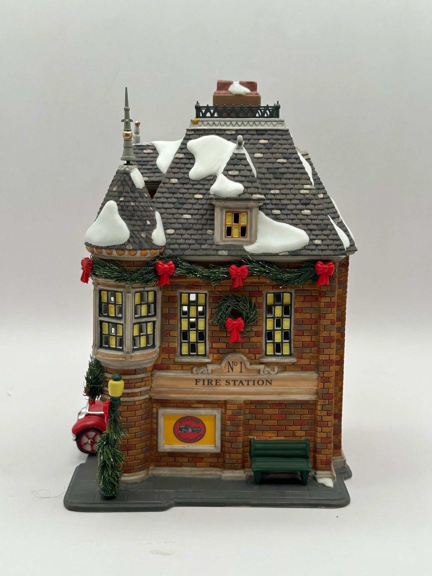 Department 56 – Main Street Memories; Fire Station No. 1  – Christmas in the City