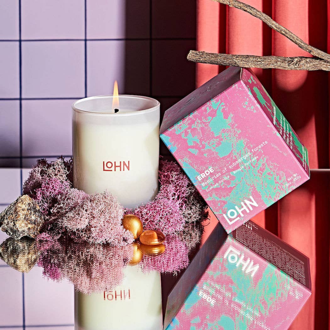 LOHN - ERDE Amber & Vetiver - Candle