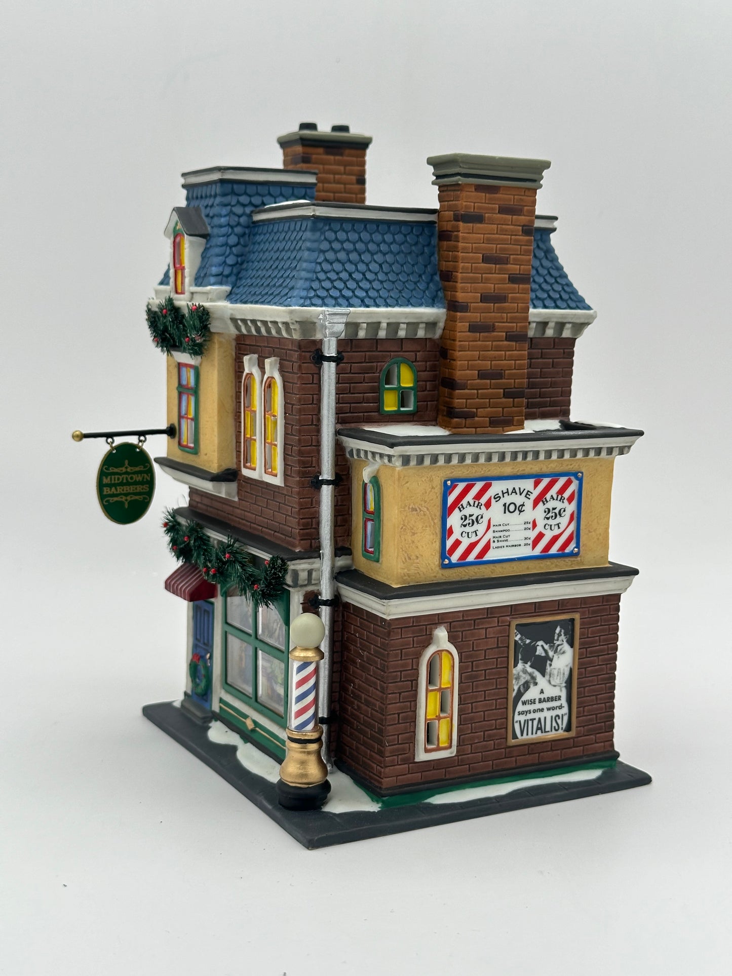 Department 56 – Midtown Barbershop – Christmas in the City