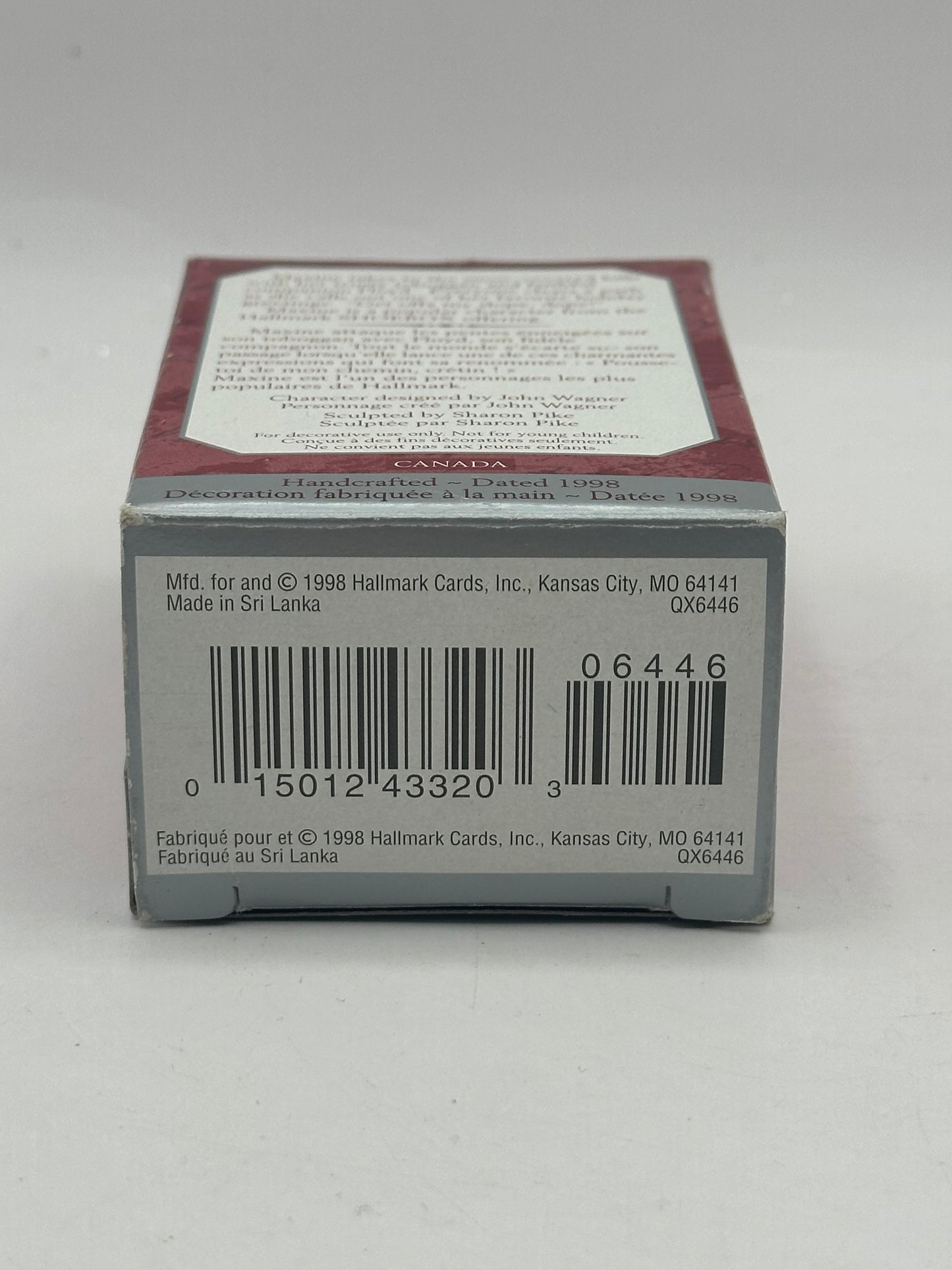 1998 Maxine Hallmark Keepsake Ornament