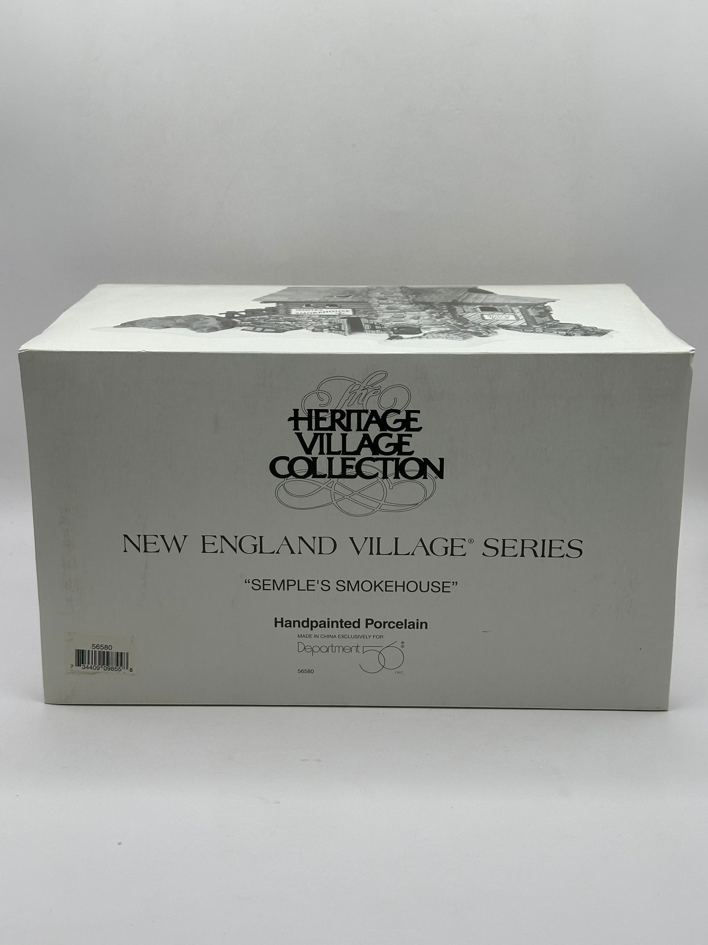 Department 56 - Semple's Smokehouse- New England Village
