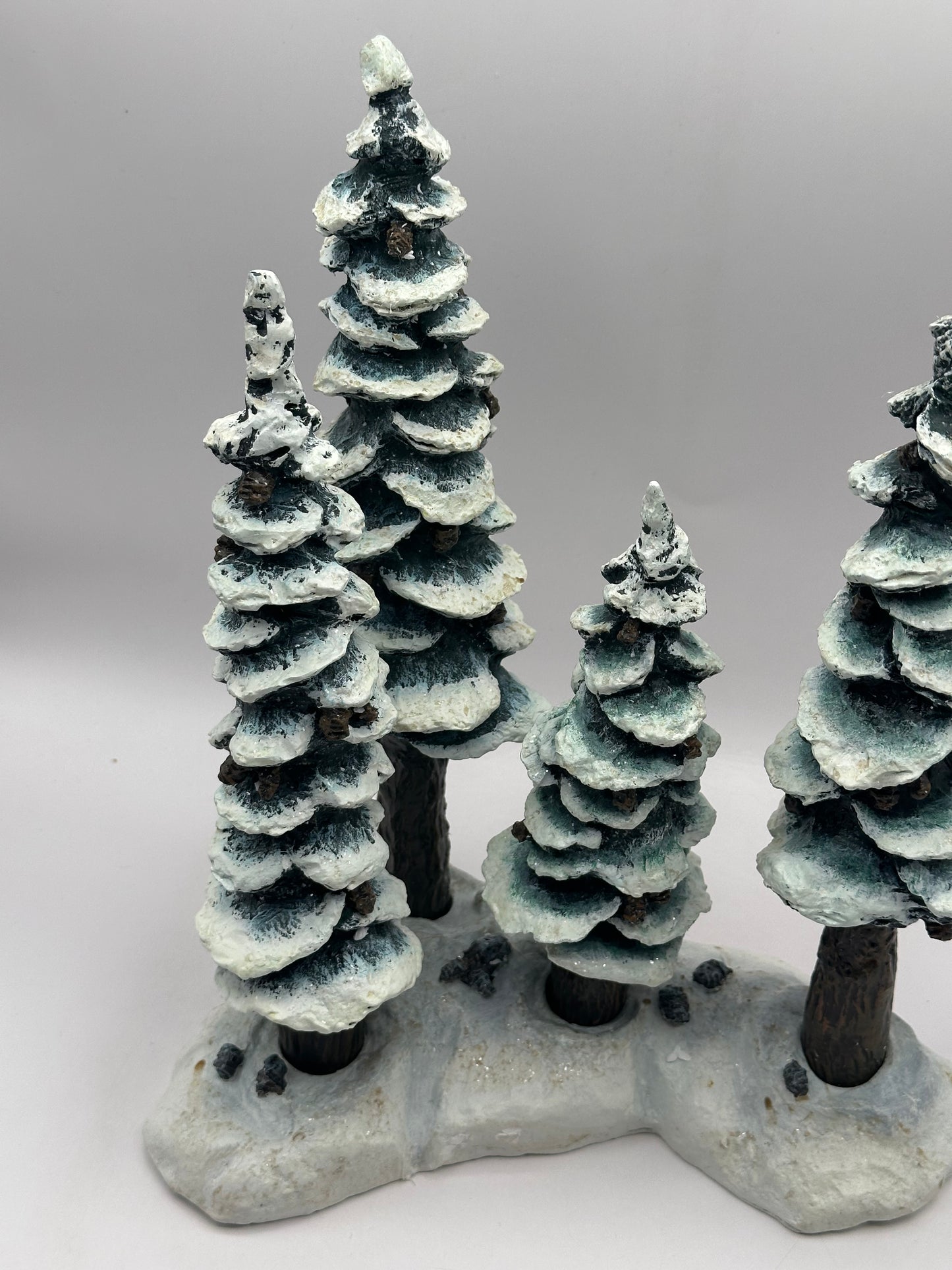 Dept 56 Village Accessories Porcelain Pole Pine Forest