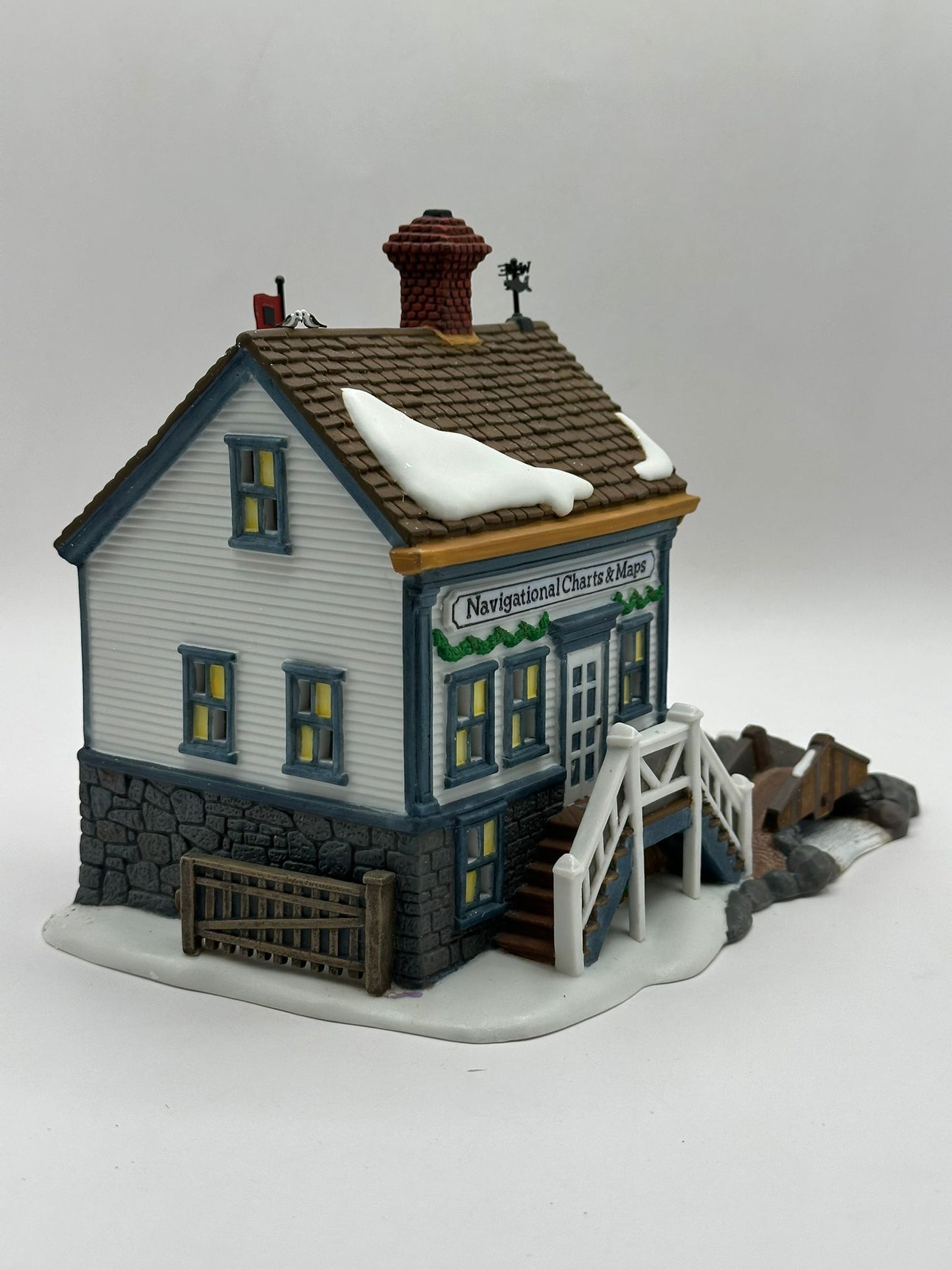 Department 56 - Navigational Charts & Maps - New England Village