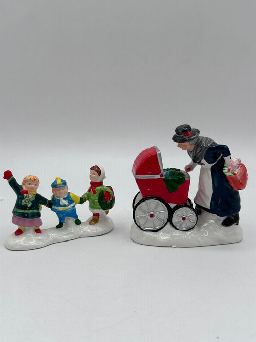 Department 56 - Nanny And The Preschoolers - Original Snow Village