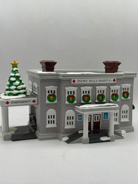 Department 56 - Snowy Hills Hospital - Original Snow Village