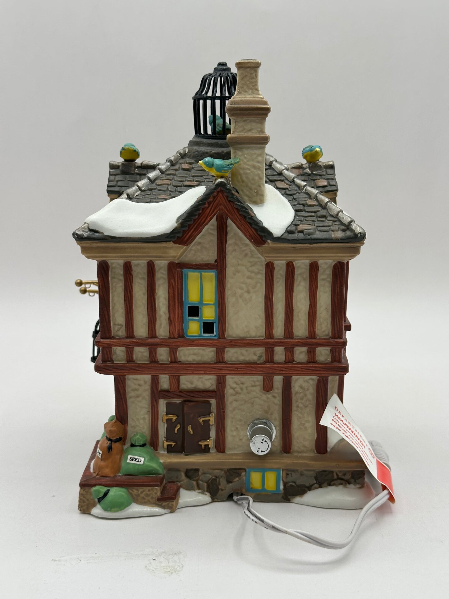 Department 56 - Four Calling Birds Shoppe - Dickens' Village
