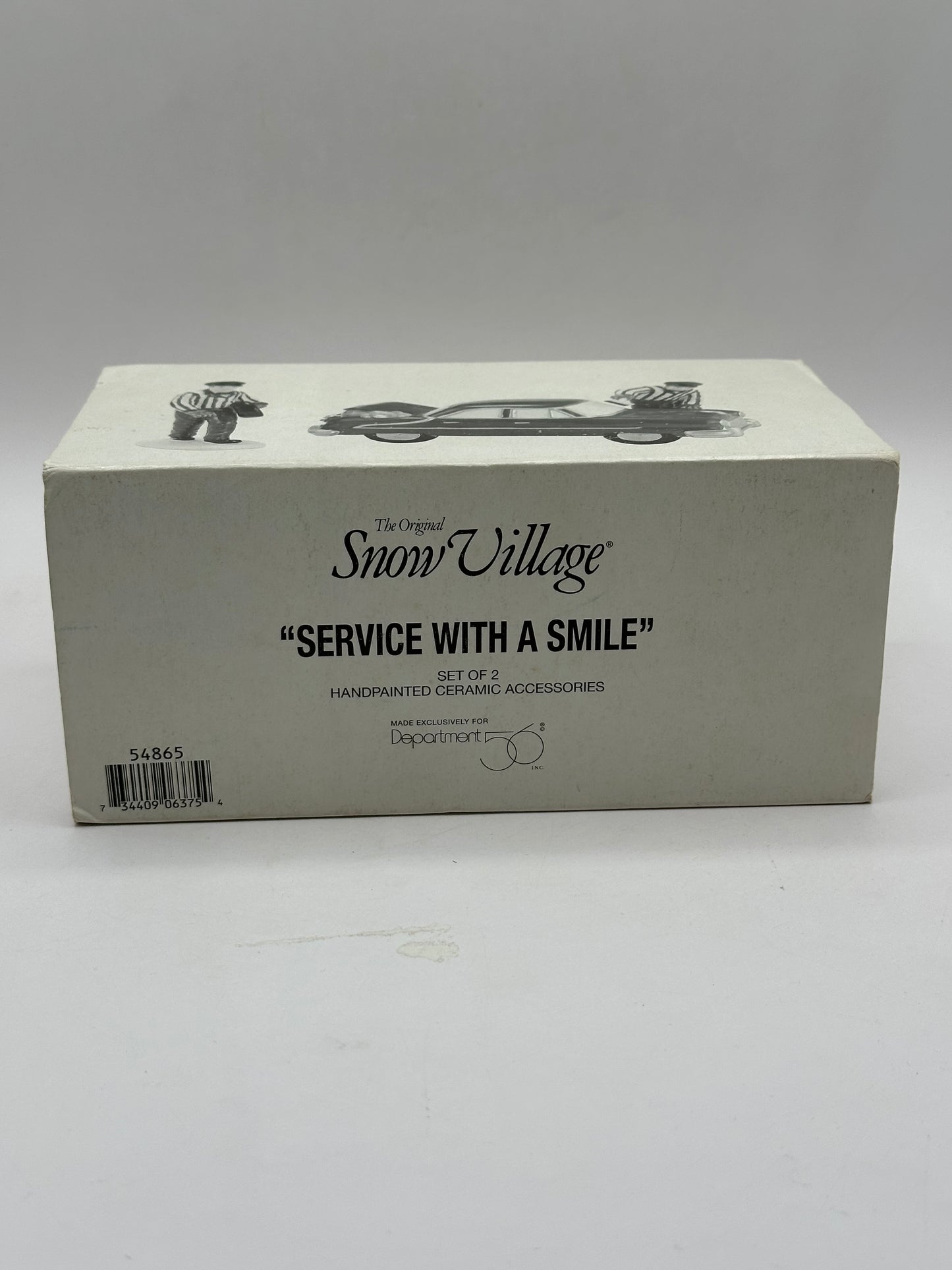 Department 56 - Service With A Smile - Original Snow Village