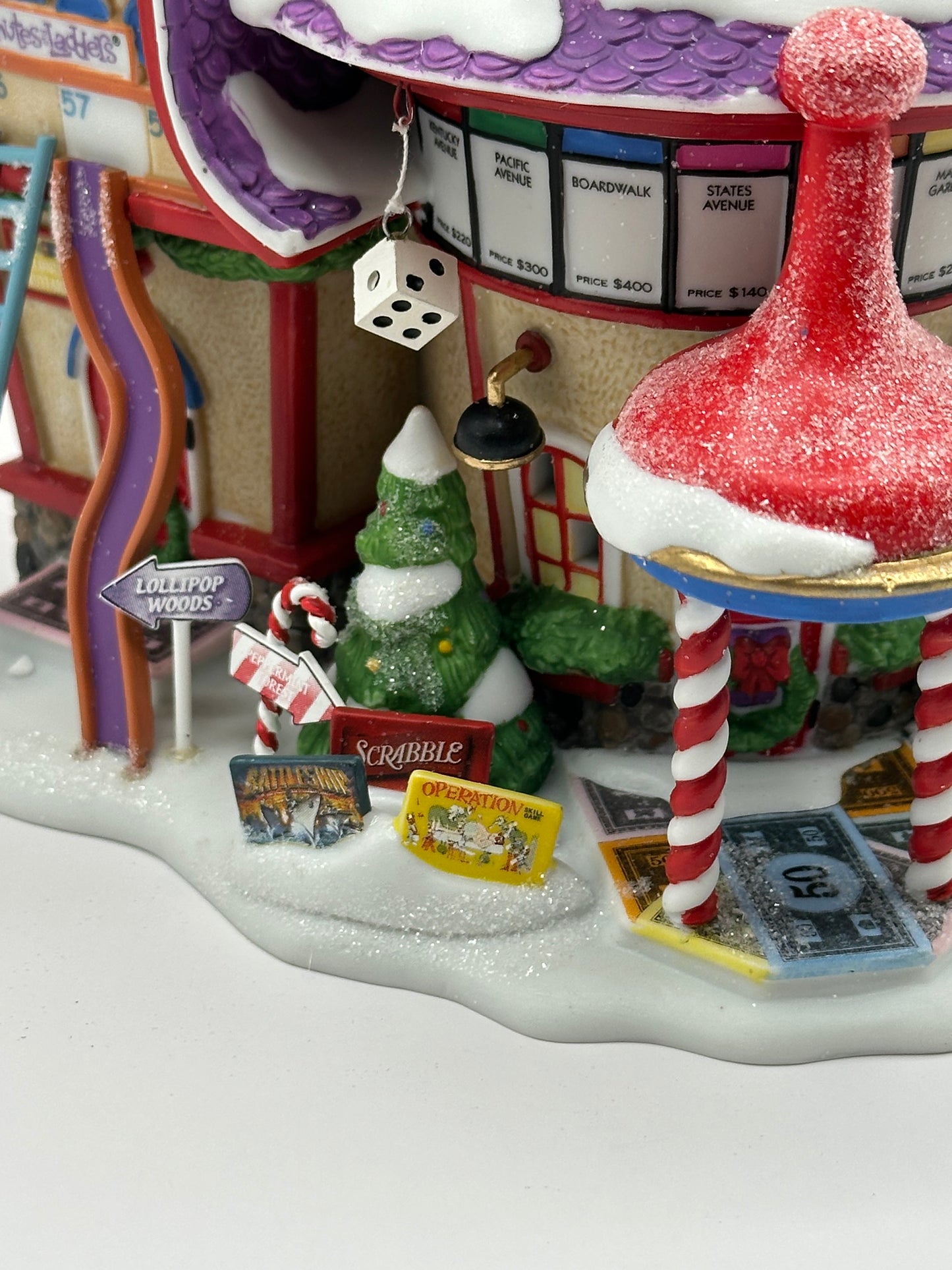Department 56 - North Pole Board Games Factory - North Pole Series
