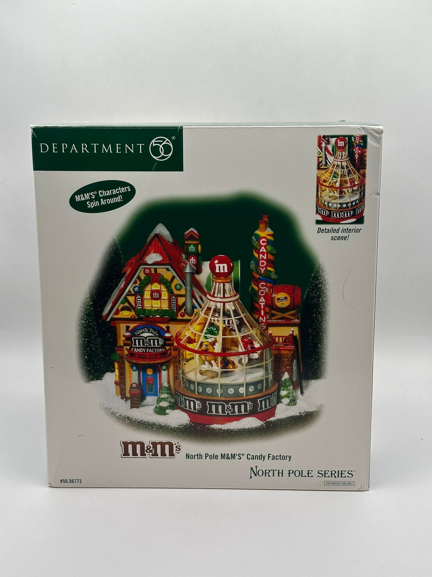 Department 56 - North Pole M&M's® Candy Factory - North Pole Series
