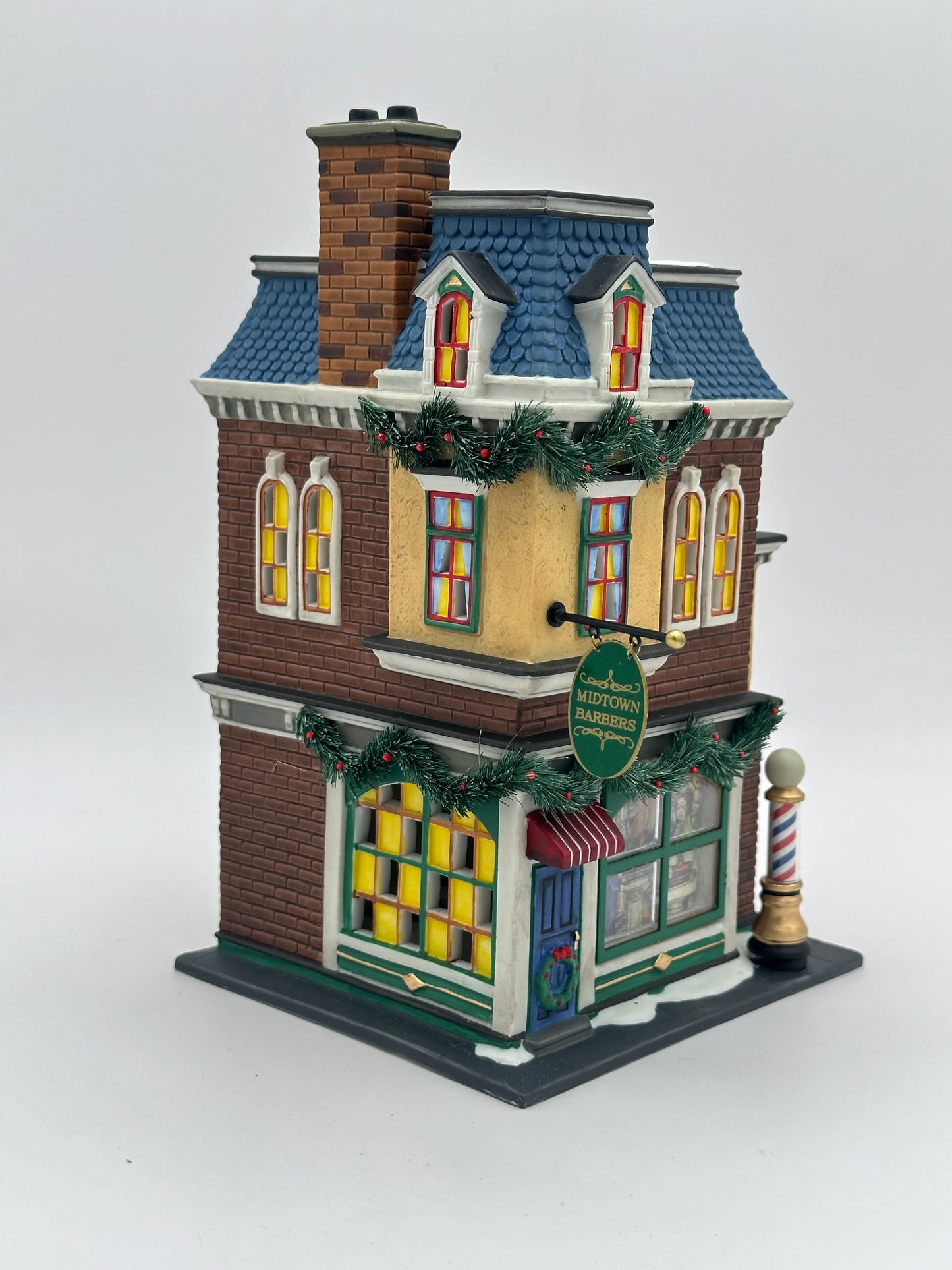 Department 56 – Midtown Barbershop – Christmas in the City