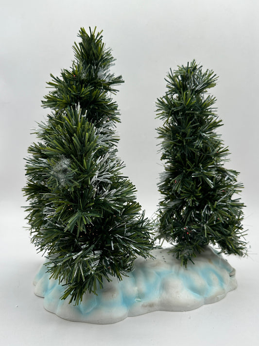 Lemax Musical White-Tipped Shimmering Spruce