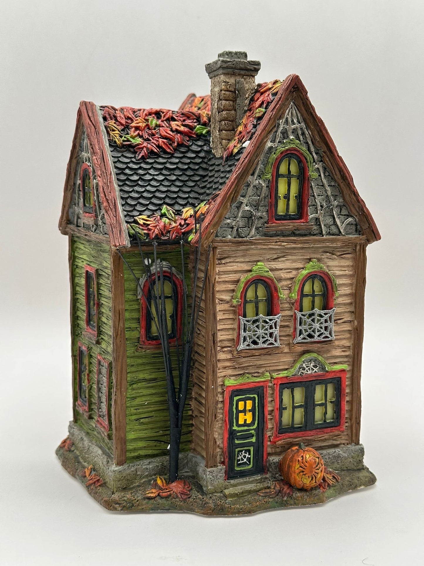 Department 56 - Halloween Spider House Box Set - Snow Village Halloween