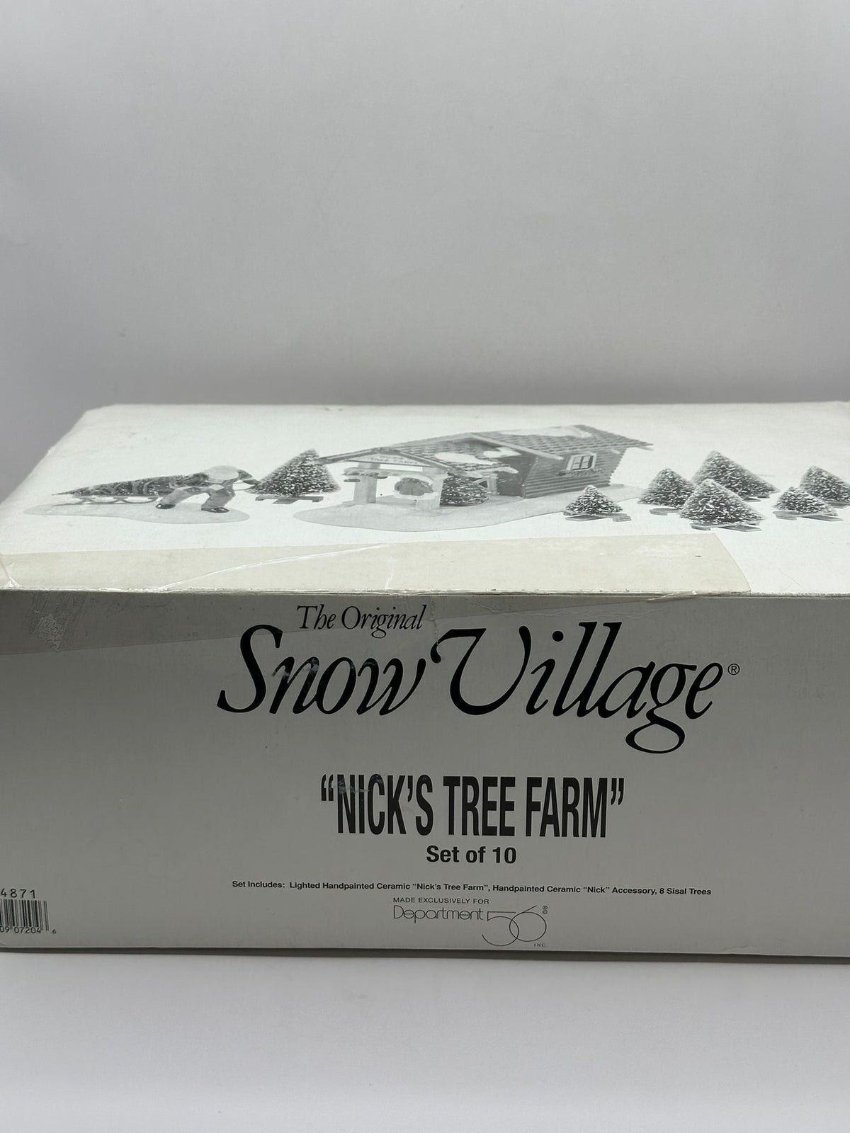 Department 56 - Nick's Tree Farm - Original Snow Village