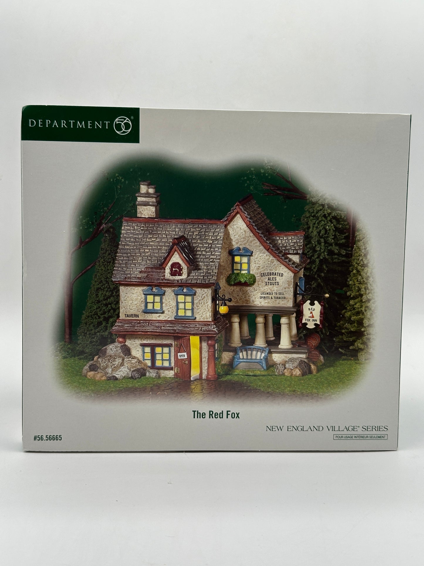 Department 56 - The Red Fox - New England Village
