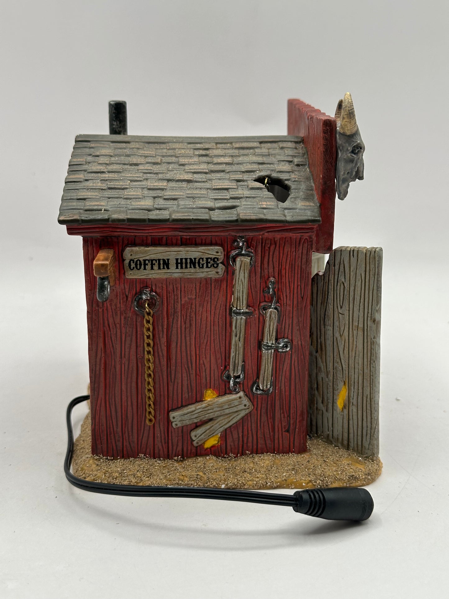 Department 56 - Hackmann's Blacksmith Shop - Snow Village Halloween