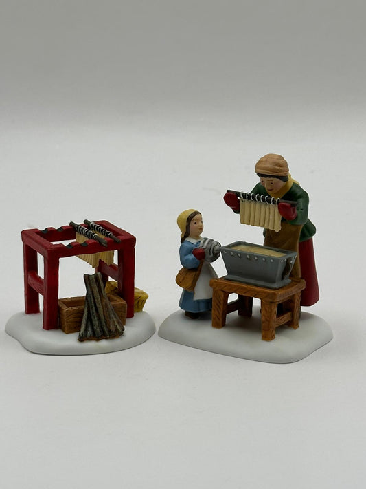 Department 56 - Making The Christmas Candles - New England Village