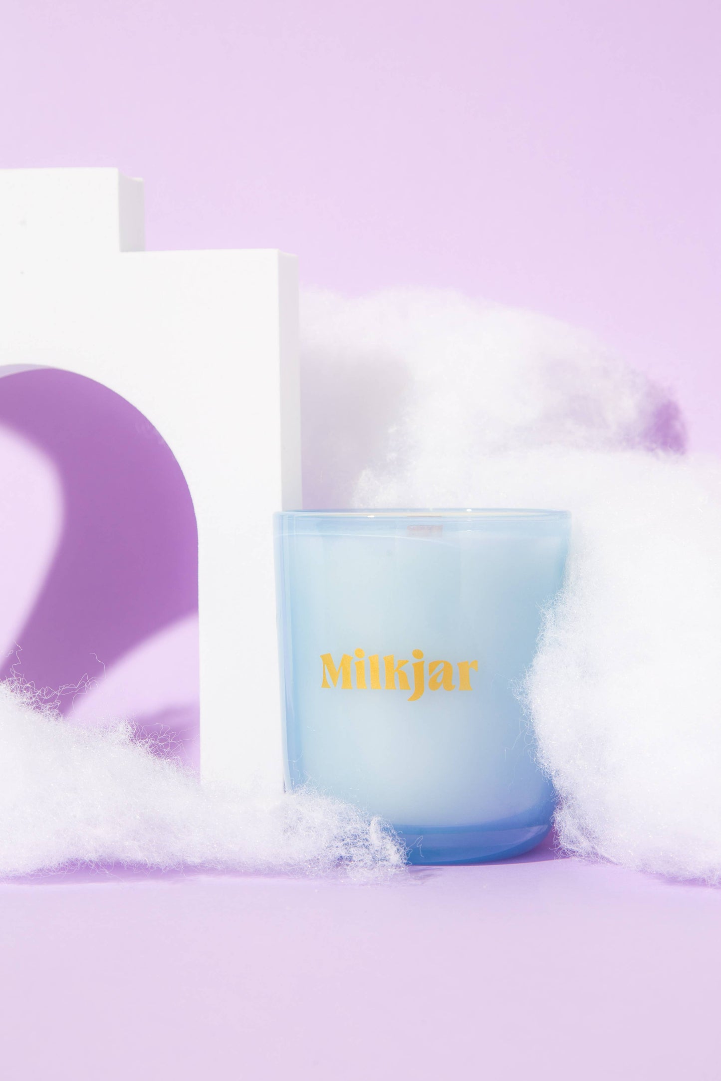 Milk Jar - Silver Linings - Candle