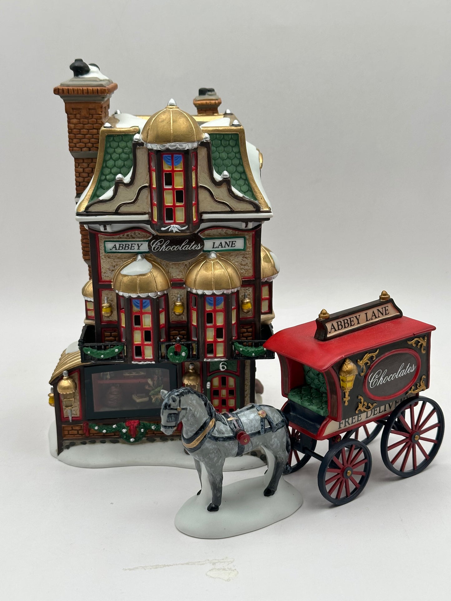 Department 56 - Abbey Lane Chocolates - Dickens' Village (Please Read Note)