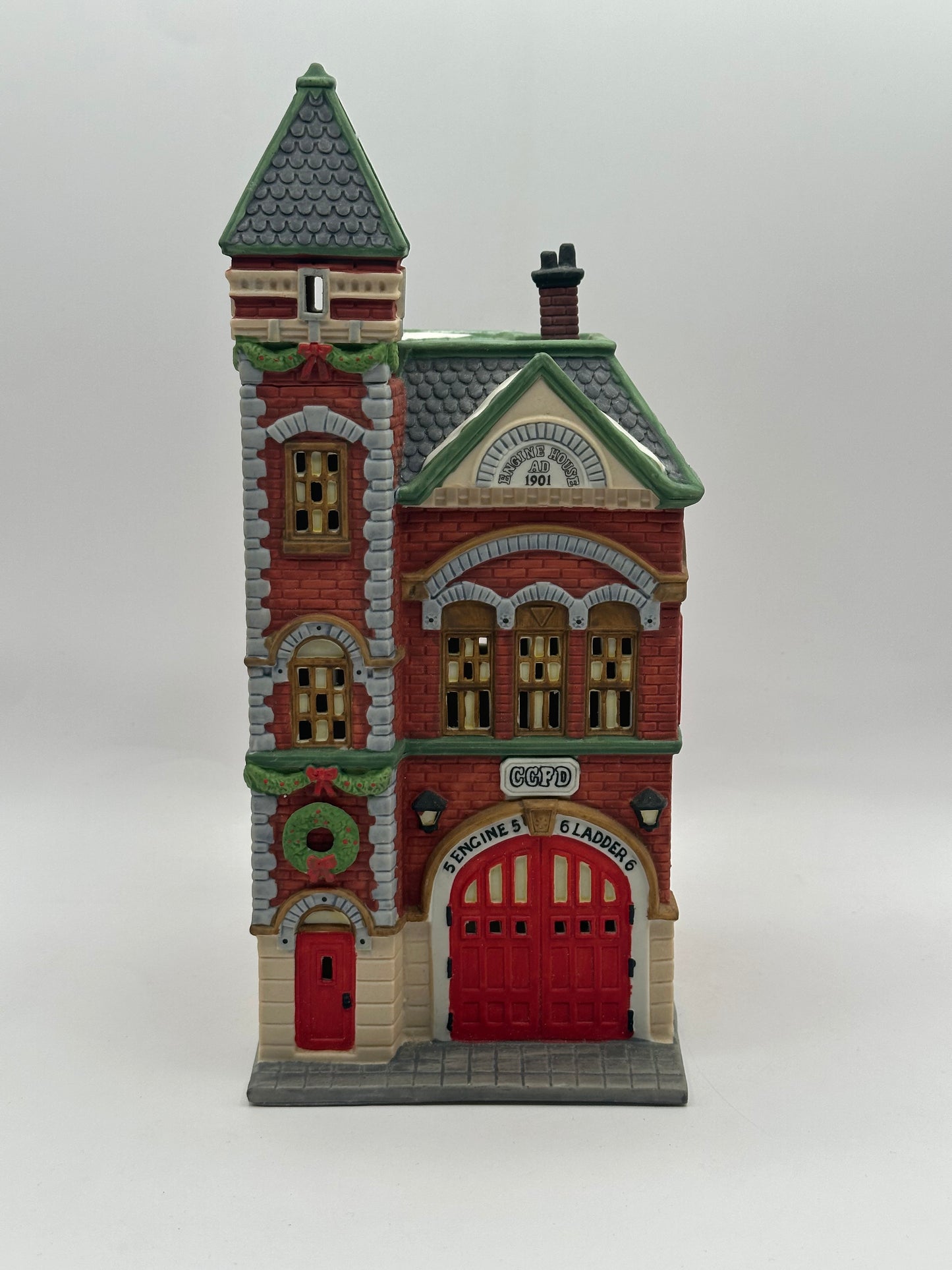 Department 56 – Red Brick Fire Station – Christmas in the City